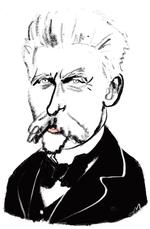 Hørup på hvid baggrund