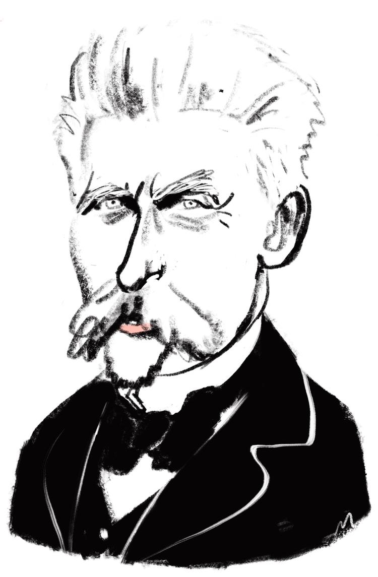 Hørup på hvid baggrund