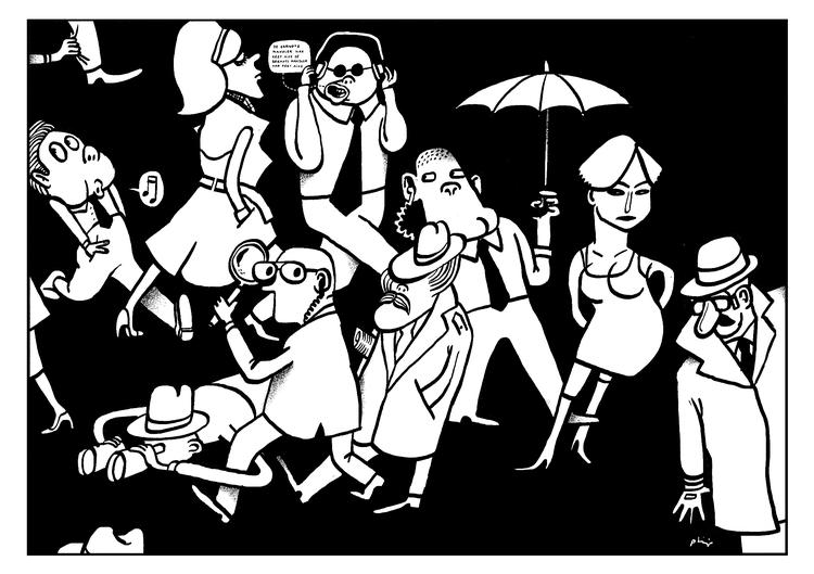 Tegning Philip Ytournel