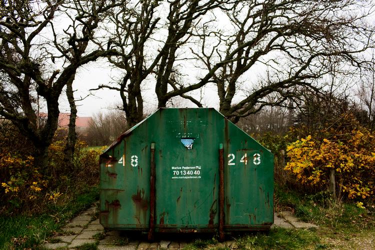 Det kan godt betale sig at kigge en ekstra gang i affaldscontaineren. Måske den gemmer på et kostbart kunstværk? Arkivfoto Foto: Per Folkver