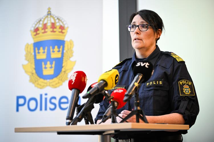 Petra Stenkula, områdechef for politiet i Malmø. Foto: 50090 Johan Nilsson/tt/Ritzau Scanpix
