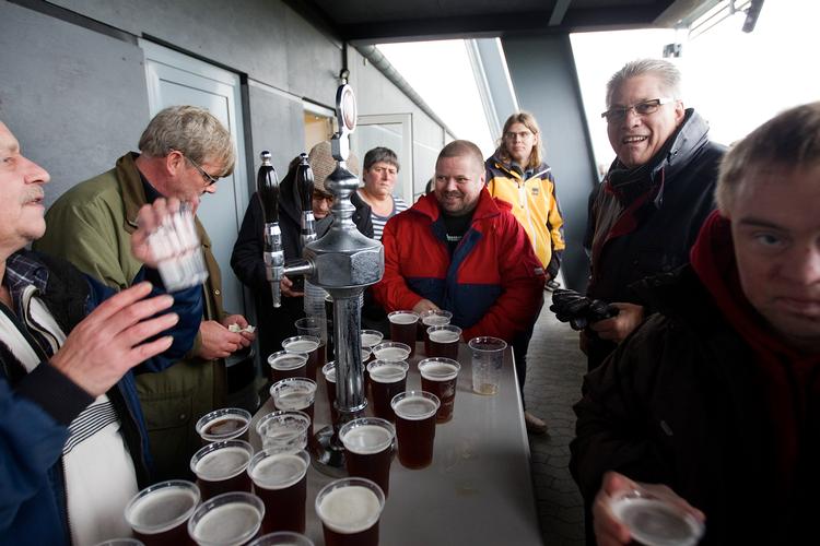 Over alt i landet har lokale netværk divisionsfodbold som omdrejningspunkt. Foto: Ole Frederiksen