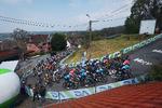 Den åndeløst stejle Mur de Huy ventes atter at blive altafgørende 
 i dagens Flèche Wallonne. Foto: A.S.O./A. Vialatte.
 
