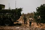 Forsvaret har i et stykke tid haft kampbataljonen på skærpet beredskab pga. Ruslands angreb på  Ukraine. (arkivfoto) Foto: Rikke Kjær Poulsen