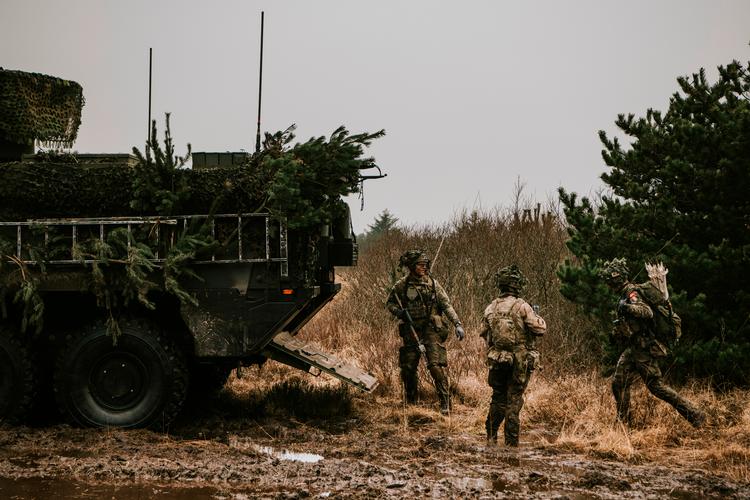 Forsvaret har i et stykke tid haft kampbataljonen på skærpet beredskab pga. Ruslands angreb på  Ukraine. (arkivfoto) Foto: Rikke Kjær Poulsen