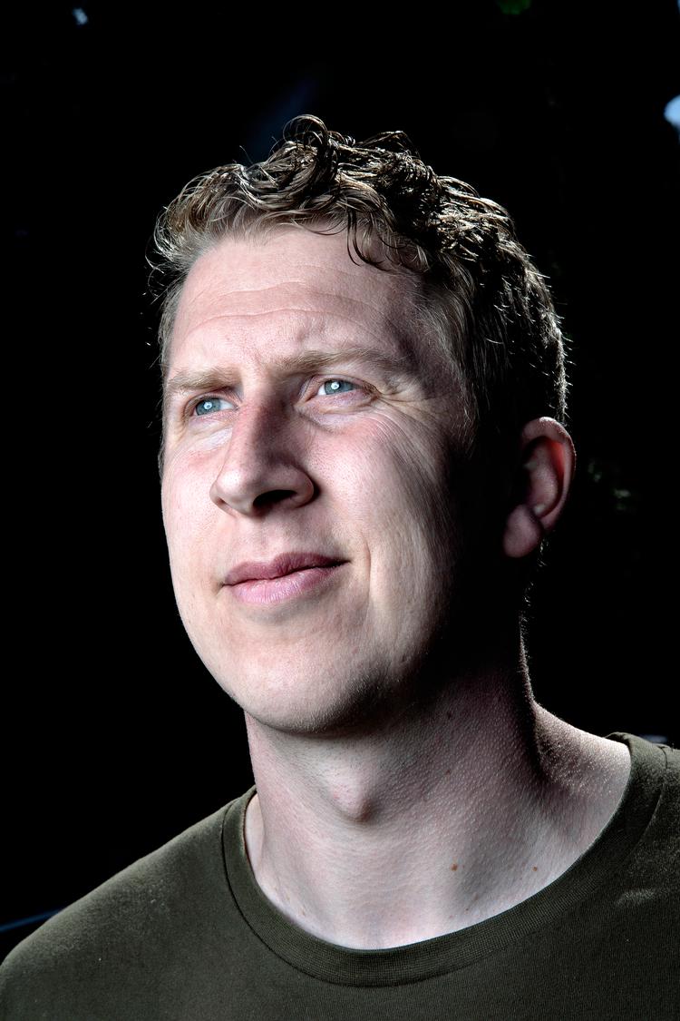 Rasmus Hinrich valgte først som voksen at anmelde det overgreb, han blev udsat for som barn.  Foto: Martin Lehmann