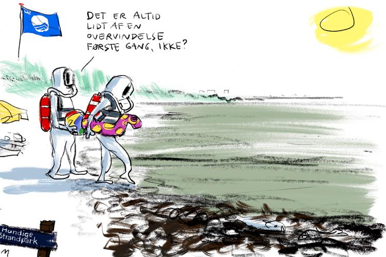Tegning  Mette Dreyer