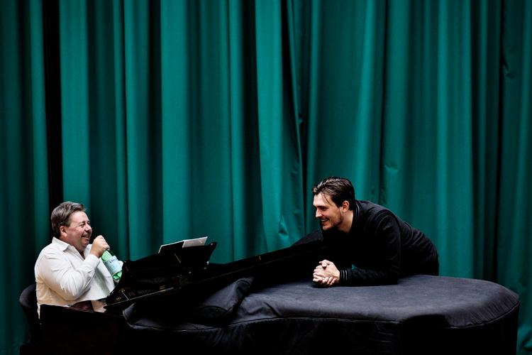 Ulrich Stærk (tv.) sammen med Morten Grove Frandsen. Foto: Line Ørnes Søndergaard