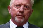 Boris Becker fotograferet da han ankom til retten i London tidligere i dag.  Foto: Adrian Dennis/Ritzau Scanpix