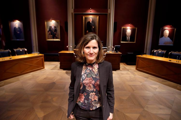 Benedikte Kiær (K) er borgmester i Helsingør Kommune og var til stede i byrådssalen, da hændelsen fandt sted.  Foto: Jens Dresling/Ritzau Scanpix