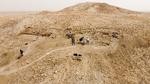 På sin arkæologiske rundrejse i Irak besøgte Jim Fitton oldtidsbyen Eridu, der blev grundlagt ca. 5.400 f.Kr. Foto: Alaa Al-marjani/Ritzau Scanpix