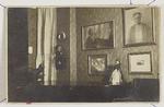 Et fotografi fra 1930, som indtil for nylig var et af de eneste beviser på maleriets eksistens. Foto: Leopold-museet