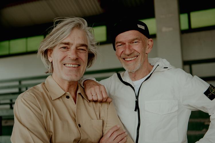 Peter A.G. Nielsen og Per Frost udgør også på bandets 24. studiealbum den hårde kerne i Gnags. Foto: Sebastian Apel