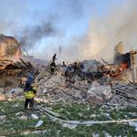 Efter at krigen i Ukraine er trukket ud, tyder det på, at Rusland er ved at løbe tør for højteknologisk militærudstyr, vurderer den britiske efterretningstjeneste. Foto: State Emergency Services/Ritzau Scanpix