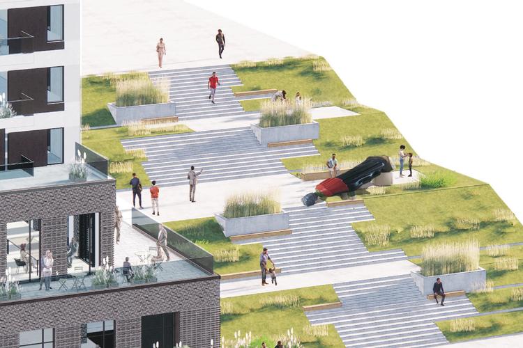 Statuen skal understrege og udfordre »de bevægelser og strømninger, der sætter spørgsmålstegn ved hierarkierne i vores samfund«, skriver kunstner Erik A. Frandsen i et skitseforslag. 