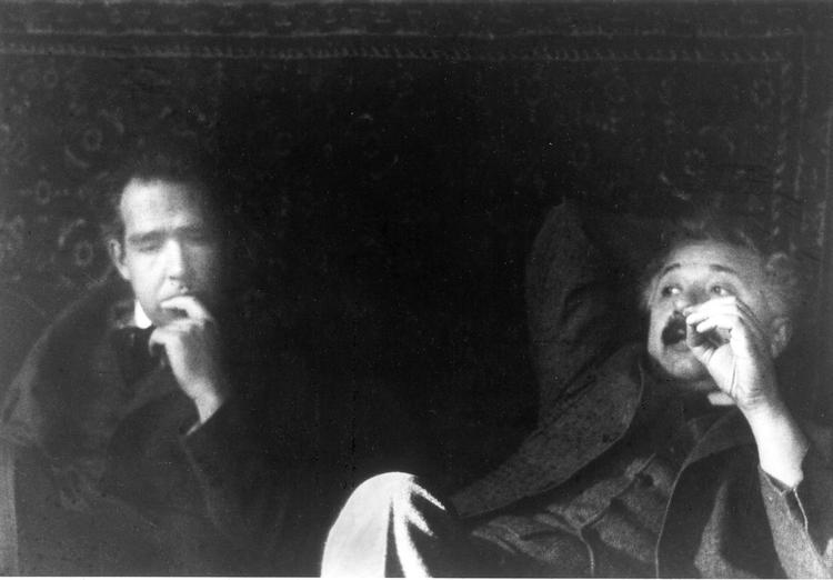 Bohr og Einstein var venner og uenige, men ingen af dem så fredelig anvendelse af atomkraft som energikilde i deres levetid.  Foto: Paul Ehrenfest