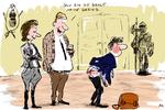 Frygt Gud. Gør ret. Forlad dig ikke på mennesker
Dagens tegning 11.05.22
Herlufsholm, voldelig kultur sadistiske , præfekter Tegning  Mette Dreyer