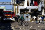 Rusland bomber den Ukrainske havneby Odesa. Foto: Stringer/Ritzau Scanpix