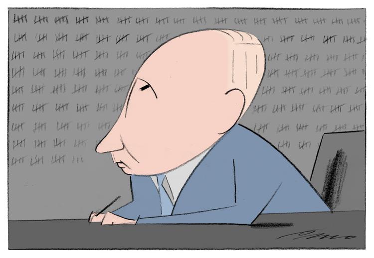 Arkivtegning Per Marquard Otzen