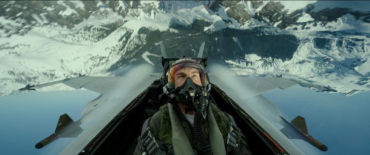 Med den ny 'Top Gun' film rammer Tom Cruise et underholdende højdepunkt fyldt med eksplosiv kraft, mener filmanmelderne..    Foto: Paramount Pictures/Paramount Pictures