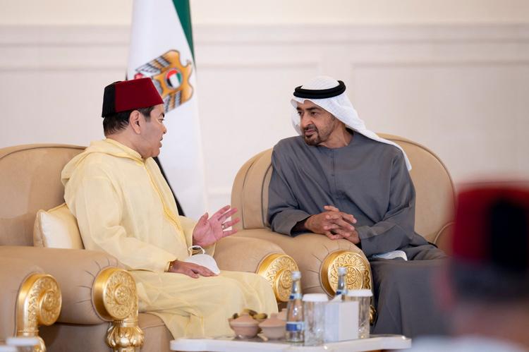 Den nyvalgte sheik har reelt haft magten siden 2014, hvor han storebror blev ramt af et slagtilfælde.  Foto: Rashed Al-mansoori/Ritzau Scanpix