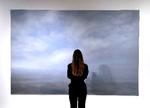 Gerhard Richters 'Seestuck (Seascape)' Foto: Timothy A. Clary/Ritzau Scanpix