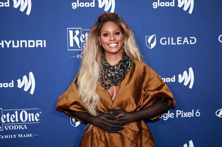 Som barn blev hun mobbet for ikke opføre sig, som det forventedes af drenge. I dag er Laverne Cox en stor stjerne i tv- og film.  Foto: Kena Betancur/Ritzau Scanpix