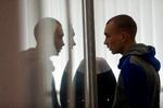 Den 21-årige russer Vadim Shyshimarin erkendte mandag at have skudt og dræbt en 62-årig civil ukrainer.  Foto: Viacheslav Ratynskyi/Ritzau Scanpix