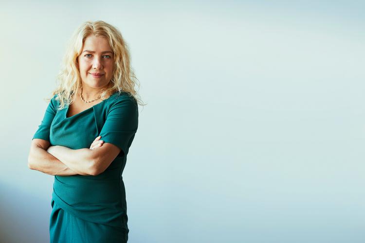 »Vi er stærkt bekymrede over, at denne her sag kommer til at skade både udbredelsen af viden og skade forholdet mellem medier og forskere og eksperter, fordi folk simpelthen føler sig så narret og ført bag lyset«, siger Camilla Gregersen fra fagforeningen DM. Foto: DM / Rasmus Kongsgaard