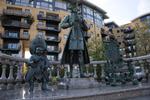 Her er statuen af Peter den Store, som vittige typer kalder »Londons underligste skulptur«.   Foto: Philip Halling/Wikimedia Commons 