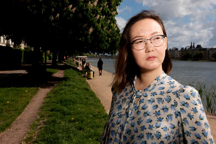 Anna forlod Skt. Petersborg, da Rusland invaderede Ukraine. Nu har hun søgt arbejdstilladelse i Danmark.  Foto: Marcus Emil Christensen
