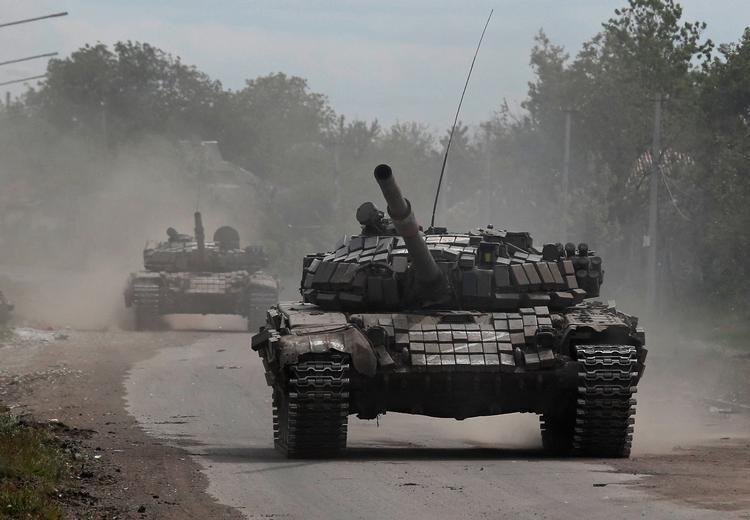 Russiske soldater og pro-russiske seperatister forsøger nu at få kontrollen med hele Donbas i øst. Foto: Alexander Ermochenko/Ritzau Scanpix