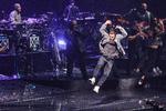 Justin Timberlake er én af mange kunstnere, der er blevet sagsøgt for at plagiere andres musik.  For eksempel for melodien i nummeret ‘Damn Girl'. Her ses han ved en koncert i Royal Arena. Foto: Per Lange/Ekstra Bladet