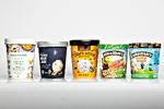 Det var Ben &amp; Jerry's der introducerede cookie dough-is her i landet, men er deres version stadig bedst? Foto: Miriam Dalsgaard