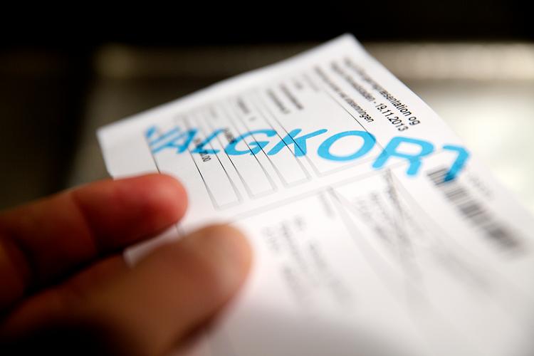 Du kan sagtens stemme, selv om du ikke har noget valgkort. Arkivfoto. Foto: Thomas Borberg