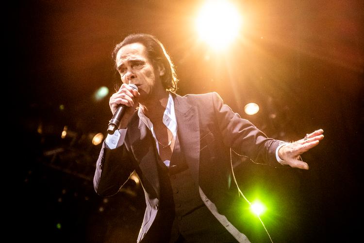     Nick Cave &amp; The Bad Seeds spillede en fantastisk koncert på Astra på Northside torsdag d. 2. juni 2022 i Aarhus.. (Foto: Helle Arensbak/Ritzau Scanpix)   Foto: Helle Arensbak/Ritzau Scanpix