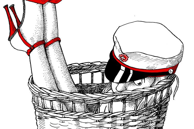 Arkivtegning  Anne-marie Steen Petersen