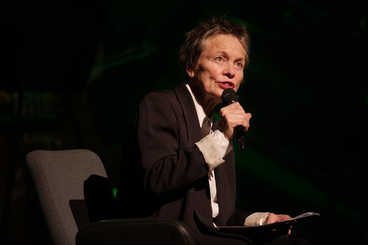  I 2018 gav Laurie Anderson og Zeitkratzer koncert i Danmark.  Foto: Emma Sejersen