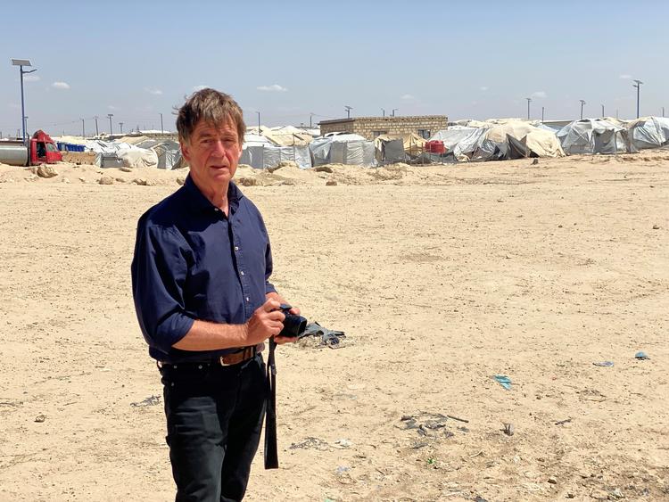 Knud Foldschack har også gjort sig bemærket som advokat for kvinder med dansk statsborgerskab, der har siddet fanget i Syrien, fordi de menes at have tilknytning til terrorbevægelsen IS. Privatfoto. 
