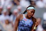 Der kom mange fejl fra Cori Gauff i finalen, men hun blev ved med at slås for at holde liv i sine chancer. Foto: Gonzalo Fuentes/Ritzau Scanpix