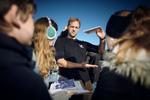 Poul Baltzer Heide kom til Øhavsmuseet i Faaborg som ung arkæolog i 2012. Foto: Ard Jongsma/Øhavsmuseet/Faaborg-Midtfyn Kommune.