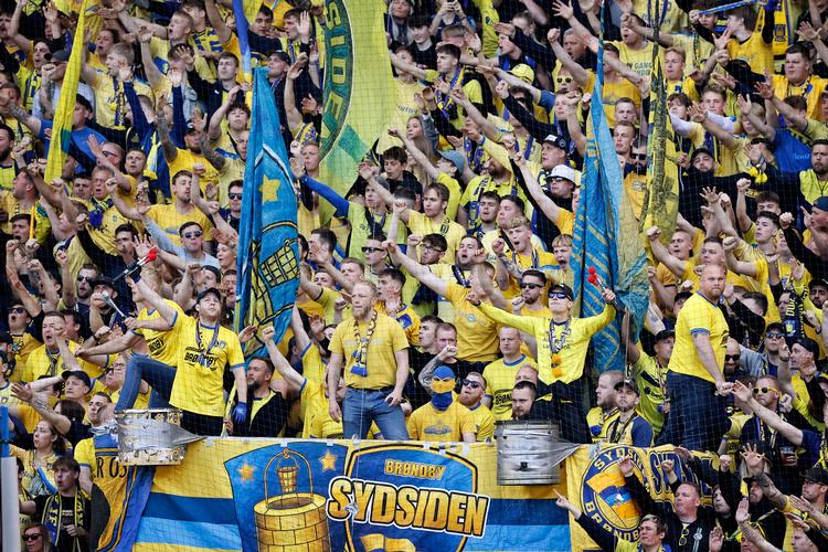 Den dømte var en aktiv del af fanmiljøet omkring superligaklubben Brøndby IF.  Foto: Jens Dresling