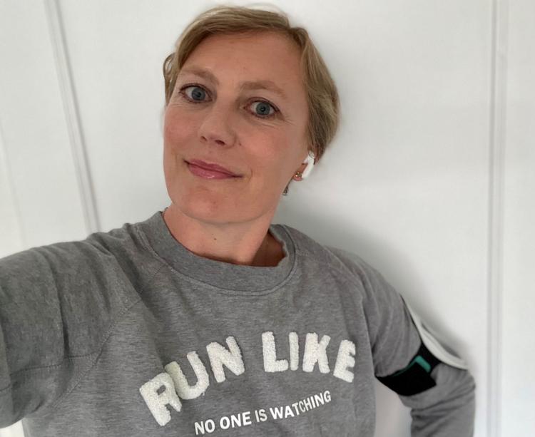 Med bevidst vejrtrækning, deadlines og personlig motivation lykkedes det at komme ud på løbestierne. Foto: Charlotte Branner