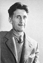George Orwell fotograferet nogle år før sin død i 1950. Arkivfoto  
