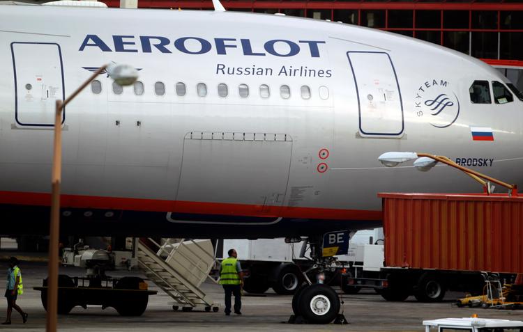Rusland er afhængig af fly til indenrigstrafikken. Men sanktionerne betyder, at de ikke kan skaffe reservedele til de vestlige fly, Putinregimet har beslaglagt. Nu vil de sikre, at de kan bygge fly uden vestlig teknologi. Foto: Desmond Boylan/Ritzau Scanpix