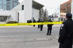 Betjente afspærrede Yonge-gaden efter angrebet i Toronto. Foto: Galit Rodan/Ritzau Scanpix