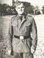 Flemming Helweg-Larsen var den første dansker, der blev henrettet efter genindførelsen af dødsstraffen i 1945. Han blev dømt til døden for at have hjulpet til likvideringen af redaktøren Carl Henrik Clemmensen. Foto: Privatfoto/DR