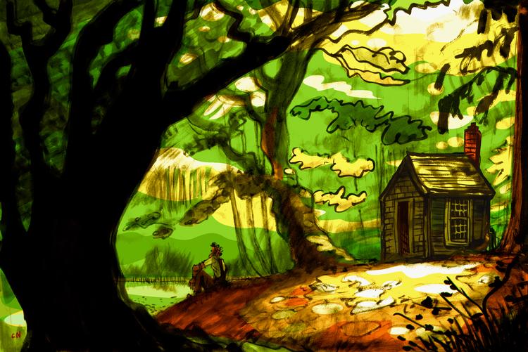 Arkivtegning  Claus Nørregaard