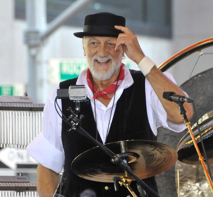 Da Fleetwood Mac blev dannet i 1967, tog bandet navn efter trommeslageren Mick Fleetwood og bassisten John McVie . Mac kommer fra efternavnet McVie.  Foto: Patricia Schlein/star Max/ipx/Ritzau Scanpix