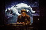 DJ Shadow med det borgerlige navn Josh Davis er en legende inden for elektronisk musik og hip hop.  Foto: Tord Litleskare/Ritzau Scanpix